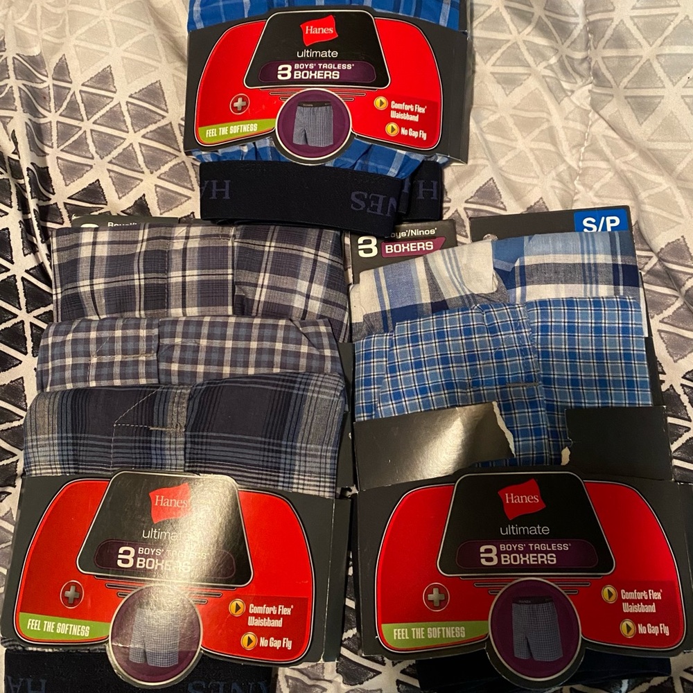 Boys new boxers